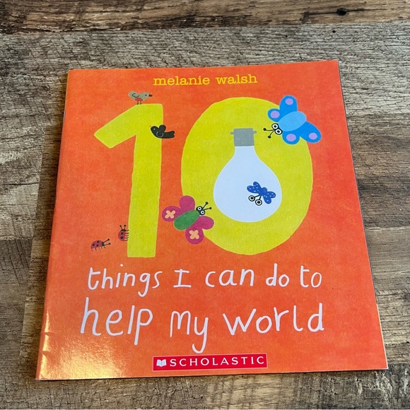10 Things I Can Do To Help My World by Melanie Walsh Paperback Children’s Book - Picture 2 of 3